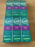 6 Tom's Of Maine Whole Care Natural Toothpaste With Fluoride Spearmint 4 Oz New. Fixed Price $44.95.