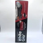 White Glo Charcoal Deep Stain Remover, Whitening Toothpaste Kit W/ Toothbrush. Fixed Price $6.00.