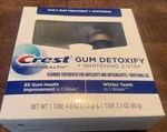 Crest Gum Detoxify Whitening 2 Step Toothpaste System 4oz + 2.3oz New Sealed. Fixed Price $15.29.