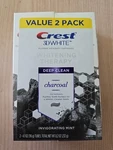 2 X Crest 3d White Charcoal Whitening Therapy Toothpaste Mint 4.1 Oz Large Size. Fixed Price $10.99.