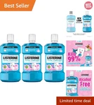 Bubble Blast Listerine Total Care Kids Mouthwash - 500 Ml, 3 Pack With Fluoride. Fixed Price $39.99.
