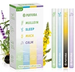 Puffiair Herbal Diffuser 4 Aromas In 1 Pack - Mullein,sleep, Maca & Calm. Fixed Price $19.99.