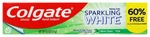 Colgate Sparkling White Fluoride Toothpaste Mint Zing 6.4 Oz Stain Protection. Fixed Price $11.79.
