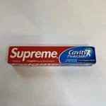Supreme X Colgate Cavity Protection Toothpaste Fw20 6 Oz - Brand New Damaged Box. Fixed Price $14.99.