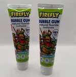 Firefly Kids Anti-cavity Natural Fluoride Toothpaste Tmnt Bubble Gum Flavor. Fixed Price $8.00.