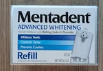 Mentadent Refill Fluoride Toothpaste Advanced Whitening W/ Baking Soda Peroxide. Fixed Price $34.99.