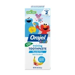 Orajel Kids Elmo Fluoride Free Training Toothpaste Natural Berry 1.5oz. Fixed Price $8.89.