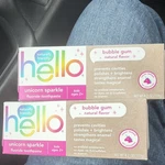 Hello Unicorn Sparkle Fluoride Toothpaste Bubble Gum Flavor 4.2 Oz. Fixed Price $14.45.