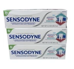 3 Pack Sensodyne Sensitivity Gum & Enamel Mint Toothpaste 2.3 Oz Each Exp 12/26. Fixed Price $17.95.