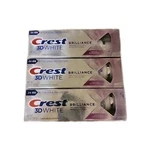 New 3 Crest 3d White Brilliance Vibrant Peppermint Toothpaste 3.5 Oz Ea. Fixed Price $12.99.