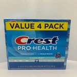 Lot Of 4 Crest Pro-health Toothpaste, Clean Mint, 4.3 Oz. Fixed Price $23.97.