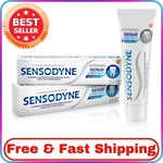 Sensodyne Repair And Protect Whitening Sensitive Toothpaste, Unflavored 2-pack. Fixed Price $16.99.