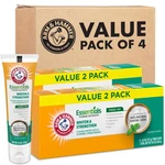 Arm & Hammer Essentials Whiten Strengthen Fluoride 4.3 Ounce (pack Of 4). Fixed Price $24.63.