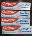 4 Pack Colgate Sensitive Completeprotection Whitening Toothpaste Mint Fluoride. Fixed Price $19.97.
