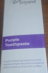 Iriyand Purple Teeth Whitening Toothpaste Peppermint Flavor 30ml. Fixed Price $11.45.