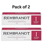 Rembrandt Intense Stain Whitening Toothpaste, Mint Flavor, 3.5-ounce (2 Pack). Fixed Price $14.69.