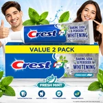 Baking Soda & Peroxide Whitening Toothpaste, Fresh Mint, 5.7 Oz, (pack Of 2). Fixed Price $10.97.