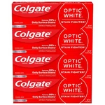 Colgate Optic White Stain Fighter Whitening Toothpaste 4 Pack 4.2 Oz. Fixed Price $31.59.
