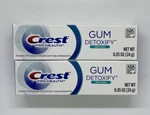 (2) Crest Gum Detoxify Deep Clean Travel Toothpaste 0.85oz Each. Fixed Price $8.99.