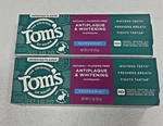 Toms Of Maine Antiplaque Whitening Toothpaste - Peppermint 2 Pack Exp 04/27. Fixed Price $14.99.