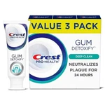 Crest Pro Health Gum And Enamel Repair Toothpaste Pack Of 3 3.7 Oz. Fixed Price $40.59.