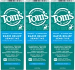 Pasta Dental Sensible Sin Fluor Toms Of Maine 4 Oz 3 Pack Sabor Menta Fresca. Fixed Price $49.92.