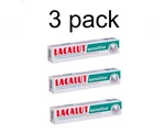 3 X Lacalut Sensitive Toothpaste 75ml/2.5 Oz. Fixed Price $38.90.