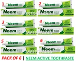 Neem Active Herbal Complete Care Toothpaste 200 Gm Pack Of 6 Fast Ship. Fixed Price $53.20.
