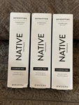 Native Premium Detoxifying Charcoal With Mint Fluoride Free Toothpaste - 3 Count. Fixed Price $28.95.