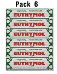 Euthymol Original Traditional Toothpaste 75ml X 6 Tubes Expiry Long Date. Fixed Price $33.65.