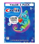 Crest Kid S Advanced Color Changing Toothpaste, Strawberry, 4.2 Ounce (4 Pack). Fixed Price $29.90.