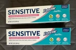 2 Sensitive Toothpaste Extreme By Natural White Free Shipping. Fixed Price $14.00.