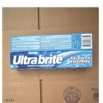Ultrabrite Advanced Whitening Fluoride Toothpaste Clean Mint 6.0 Oz. Fixed Price $13.40.