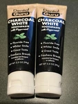 Charcoal White Toothpaste Fluoride Free 2 Pack Dental Guru New. Fixed Price $19.59.