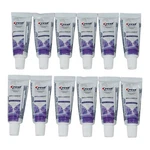 12 Count Crest 3d White Brilliance Travel Toothpaste Peppermint 0.85oz Exp.12/26. Fixed Price $9.90.