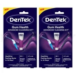 Dentek Gum Health Advanced Cleaning Oral Care Kit Lot Of 2 Exp 08/2026. Fixed Price $9.99.