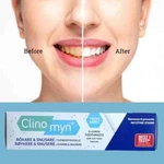 Clinomyn For Smokers Whitening Mint Anti Stain Fluoride Gel Toothpaste 75ml. Fixed Price $9.99.