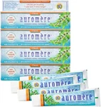 Auromere Ayurvedic Herbal Toothpaste Classic Minty Licorice 4.16 Oz (pack Of 4. Fixed Price $46.50.
