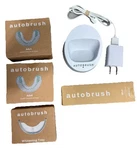 Autobrush 2 Heads Adult, Mint Fluoride Paste, Whiting Tray + Base Auto Brush. Fixed Price $49.99.