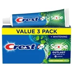 Crest Complete Whitening + Scope, Long Lasting Mint Toothpaste, Triple Pack (3 C. Fixed Price $17.98.