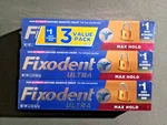 New Fixodent Scope Ultra Max Hold Dental Adhesive For Fulls & Partials. Fixed Price $23.95.