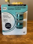 Roc Advanced Hydration+ Water Cream 2-pack 1.7oz Each Hyaluronic Acid No Box. Fixed Price $34.95.