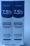 Croent 7.5% Nhap White Tooth Repair Hydroxyapatite Toothpaste (4 Packs) Exp 2/28. Fixed Price $10.50.