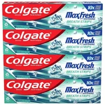 Max Fresh Whitening Toothpaste With Mini Strips, Clean Mint For Bad B. Fixed Price $23.98.