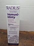 Organic Elderberry Mint Toothpaste 2.5 Oz By Radius. Fixed Price $11.99.