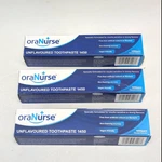 3 X Oranurse Unflavoured Toothpaste 50ml - Non-foaming Sls Free Exp 09/2029. Fixed Price $27.95.