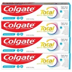 Colgate Total Whitening Toothpaste Gel Pack Of 4 5.1 Oz For Stronger Teeth. Fixed Price $20.19.