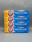 4-pack Arm & Hammer Peroxicare Toothpaste For Healthy Gums, Clean Mint, 6.0oz. Fixed Price $19.99.
