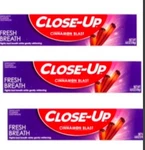 Close-up Freshening Red Gel Cinnamon Toothpaste, 4oz - Pack Of 2. Fixed Price $25.99.