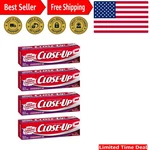 4-pack Close-up Red Gel Toothpaste: Whitening, Fresh Cinnamon Flavor & Fluoride. Fixed Price $26.59.